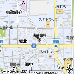 愛知県一宮市小信中島郷北45-11周辺の地図