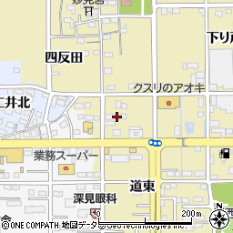 愛知県一宮市三条道東49周辺の地図