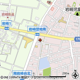 愛知県小牧市岩崎1881-1周辺の地図