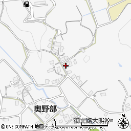 京都府福知山市奥野部131周辺の地図
