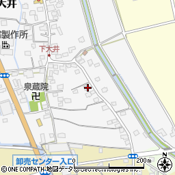 神奈川県小田原市下大井371周辺の地図