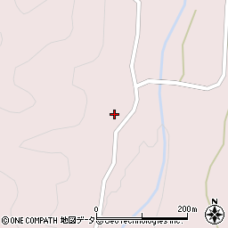 岐阜県恵那市上矢作町2578周辺の地図