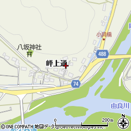 京都府綾部市小貝町岼上通周辺の地図