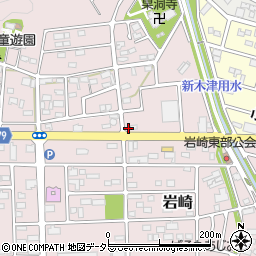 愛知県小牧市岩崎1126周辺の地図