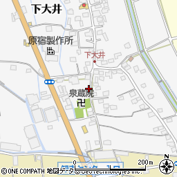 神奈川県小田原市下大井267周辺の地図