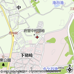 京都府福知山市中457周辺の地図