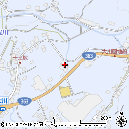 岐阜県瑞浪市陶町大川860周辺の地図