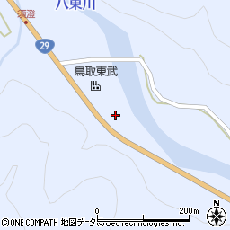 鳥取県八頭郡若桜町須澄222周辺の地図