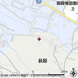 静岡県御殿場市萩原1043周辺の地図