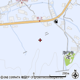 岐阜県瑞浪市陶町水上周辺の地図