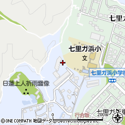 神奈川県鎌倉市七里ガ浜1丁目16周辺の地図
