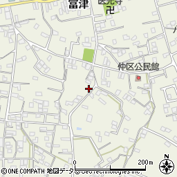 千葉県富津市富津1058周辺の地図