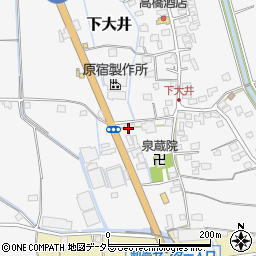 神奈川県小田原市下大井398周辺の地図