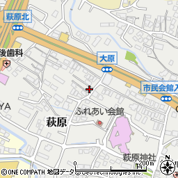 静岡県御殿場市萩原220-2周辺の地図