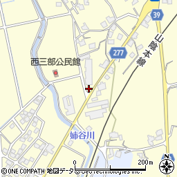 島根県出雲市湖陵町三部966-2周辺の地図
