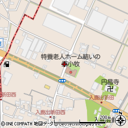 愛知県小牧市入鹿出新田557周辺の地図