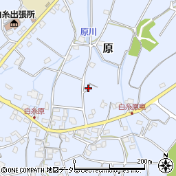 静岡県富士宮市原周辺の地図