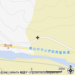 京都府南丹市美山町中下前下モ周辺の地図