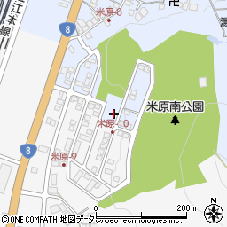 滋賀県米原市米原1234周辺の地図