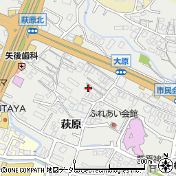 静岡県御殿場市萩原220-11周辺の地図