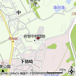 京都府福知山市中450周辺の地図