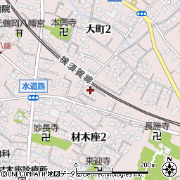 ザリトリート鎌倉周辺の地図