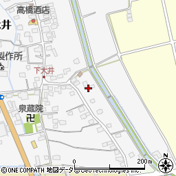 神奈川県小田原市下大井312周辺の地図
