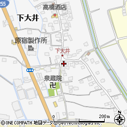 神奈川県小田原市下大井276周辺の地図