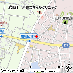 愛知県小牧市岩崎1883周辺の地図