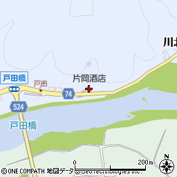 片岡酒店周辺の地図