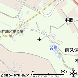 千葉県富津市前久保462周辺の地図