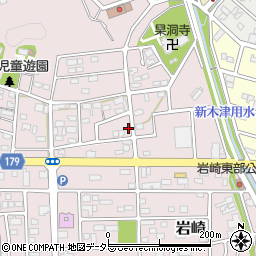 愛知県小牧市岩崎1146-4周辺の地図