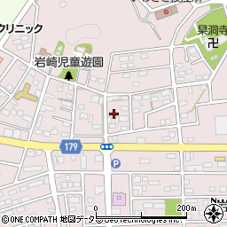 愛知県小牧市岩崎1256-1周辺の地図