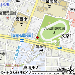 宮西公民館周辺の地図