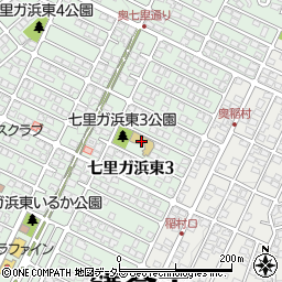 七里ガ浜楓幼稚園周辺の地図