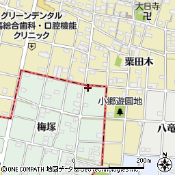 愛知県一宮市千秋町加納馬場梅塚18周辺の地図