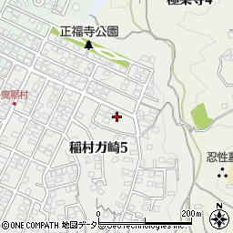 Ｃｌａｉｒ稲村ケ崎周辺の地図
