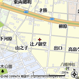 愛知県一宮市大赤見辻ノ御堂19周辺の地図
