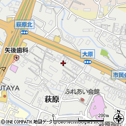 静岡県御殿場市萩原221周辺の地図