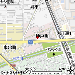 グランモア神戸Ｂ周辺の地図