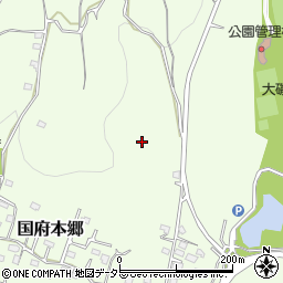 神奈川県大磯町（中郡）国府本郷周辺の地図