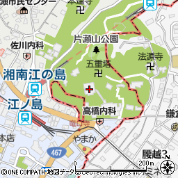 龍口寺周辺の地図
