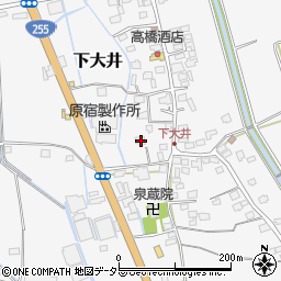 神奈川県小田原市下大井264周辺の地図