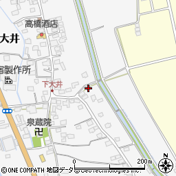神奈川県小田原市下大井305周辺の地図