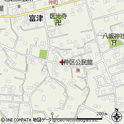 千葉県富津市富津1300周辺の地図