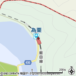長野県下伊那郡天龍村周辺の地図