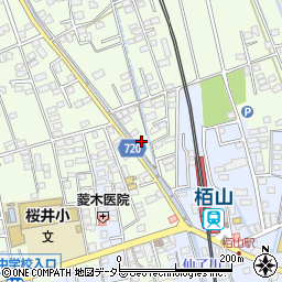 湘南無線栢山店周辺の地図