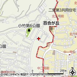 神奈川県小田原市小竹822-117周辺の地図