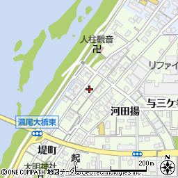 愛知県一宮市起堤町48-1周辺の地図