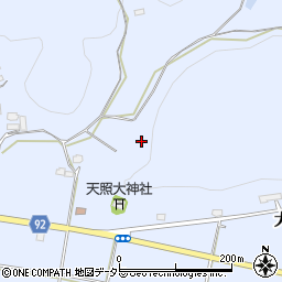 千葉県君津市大井周辺の地図